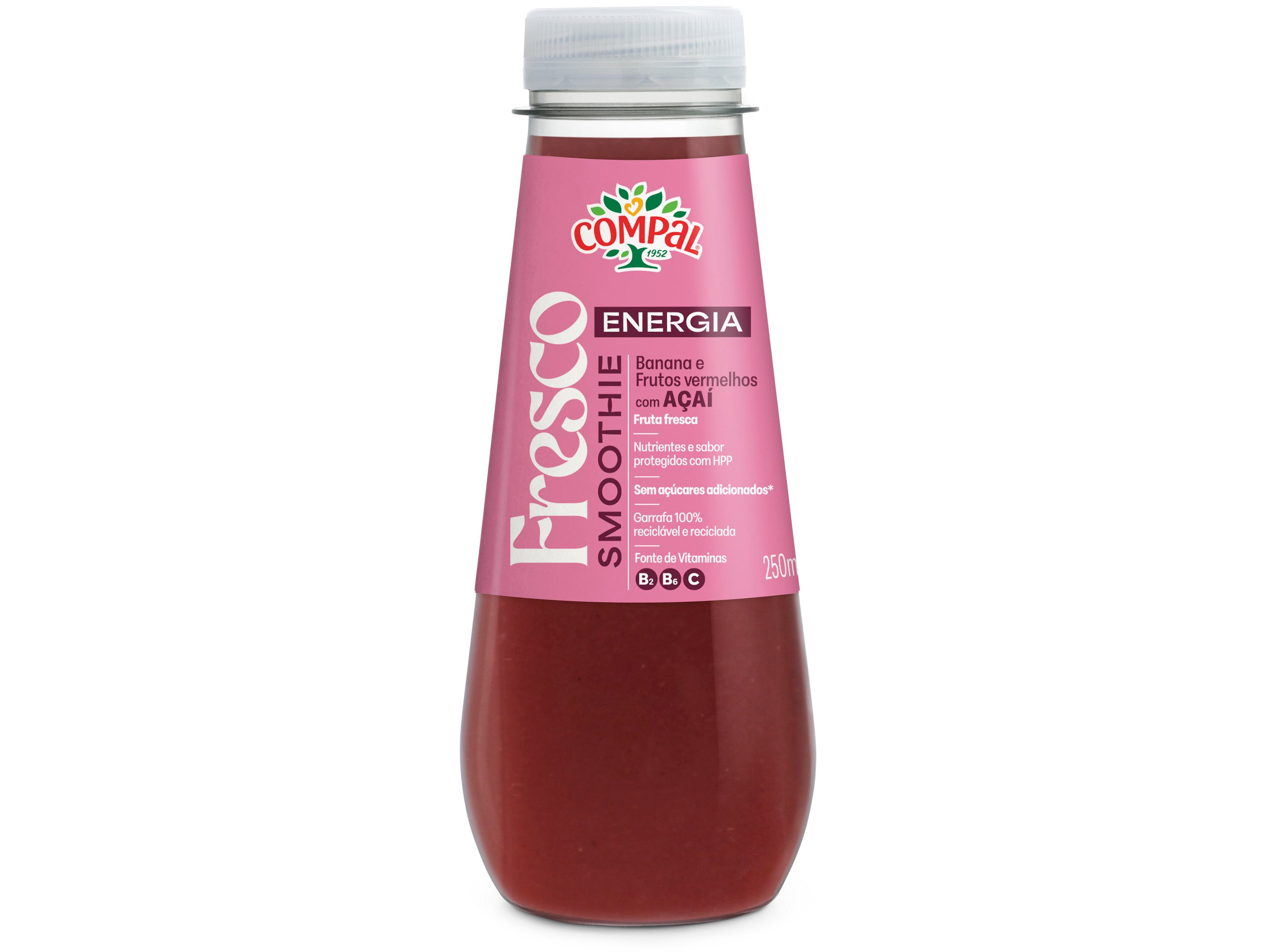 Sumo compal fresco banana/frutos vermelhos e açai 0.25l (sdr)