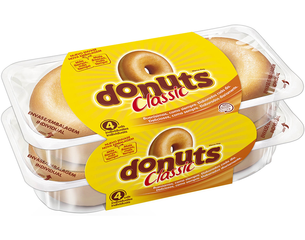 Donuts Glacé 4un 200g Donuts
