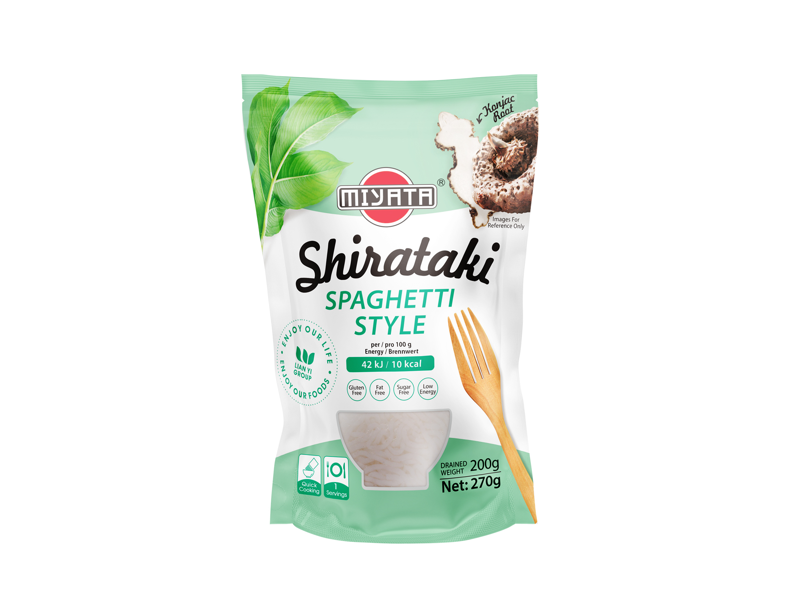 Shirataki esparguete miyata 270g