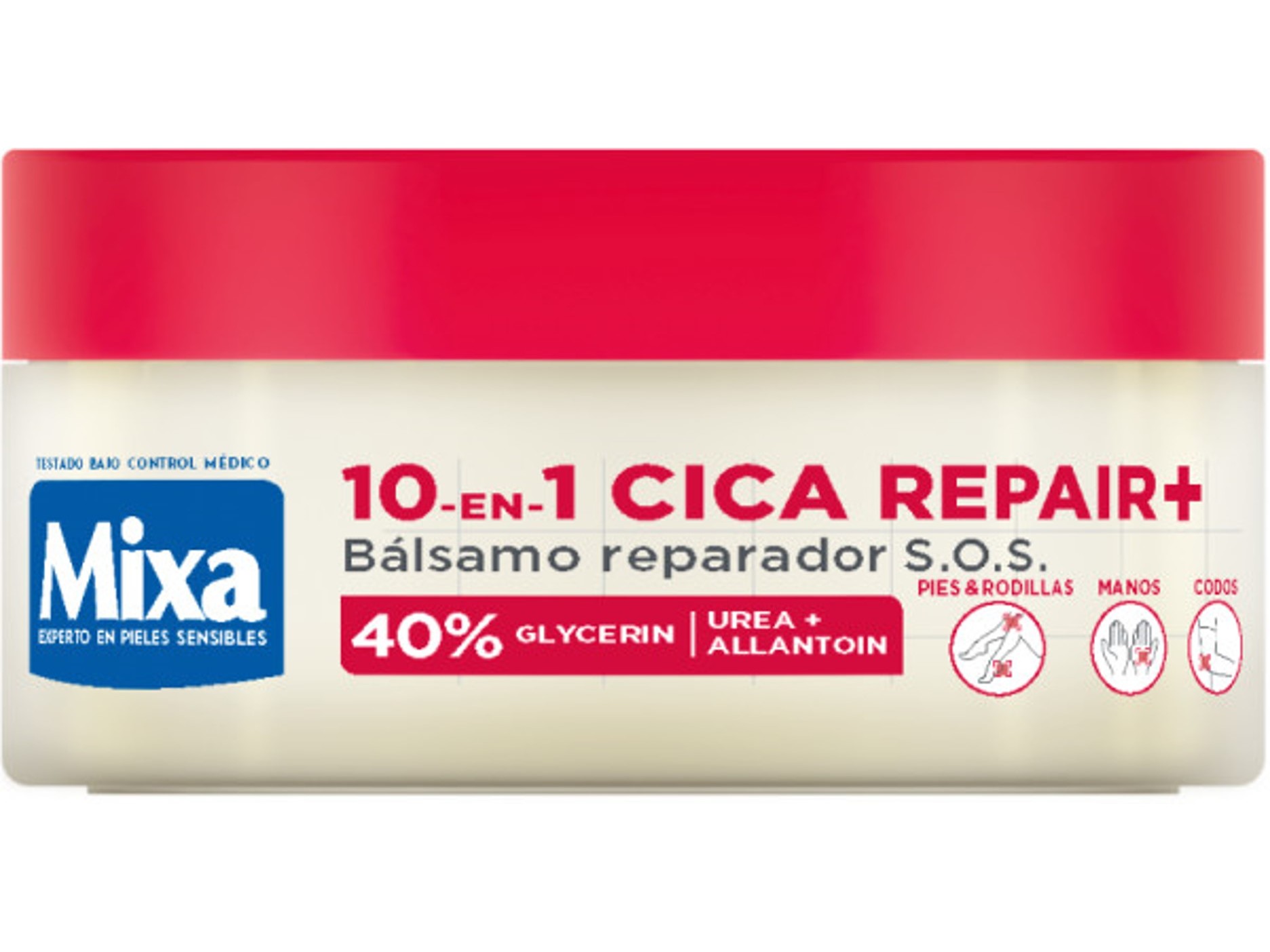 Bálsamo reparador mixa cica repair+ 150 ml