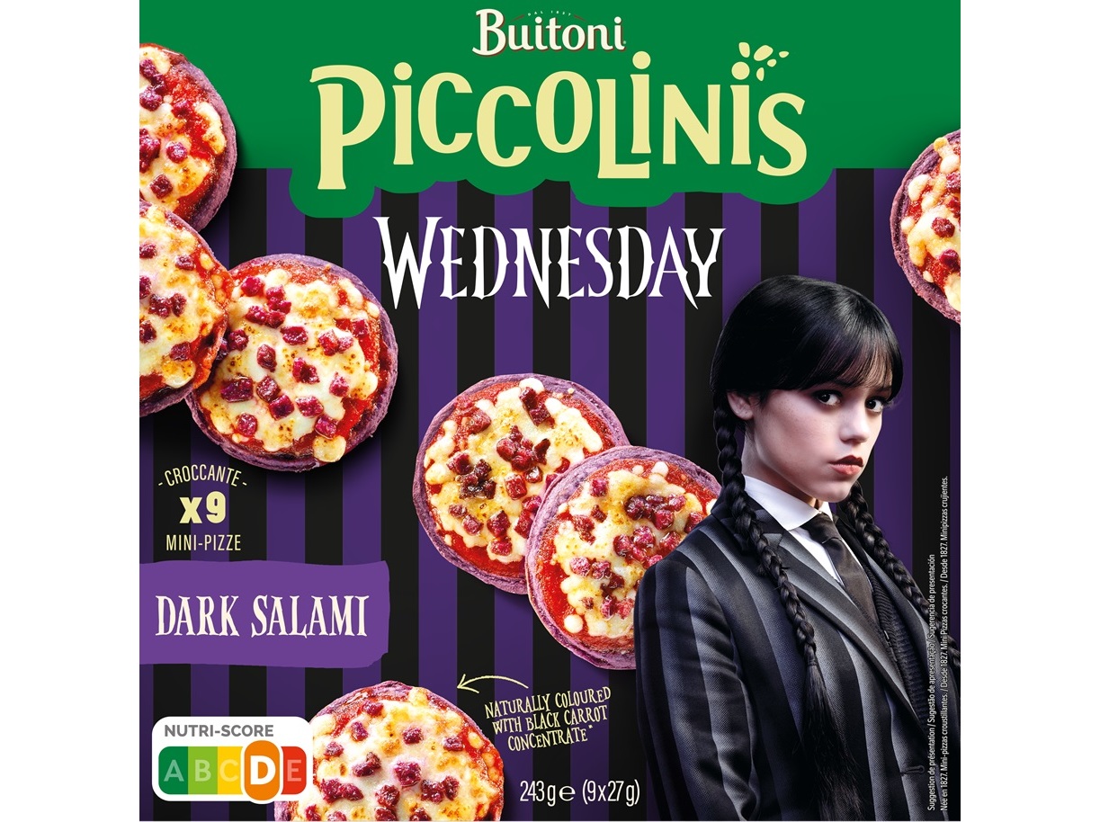 Mini Pizzas Buitoni Dark Salami Wednesday 9x27g