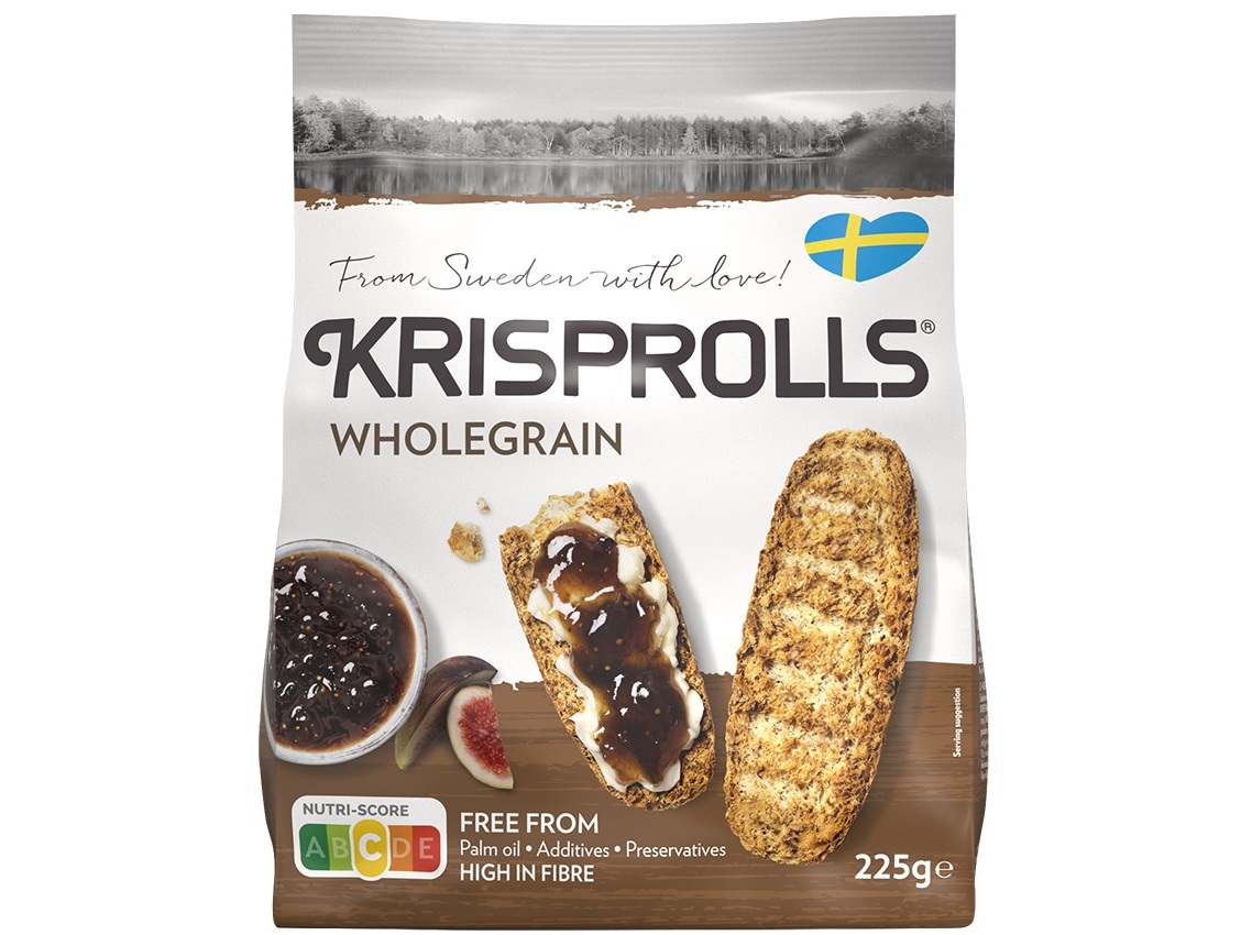 Pães Krisprolls Integrais 225g