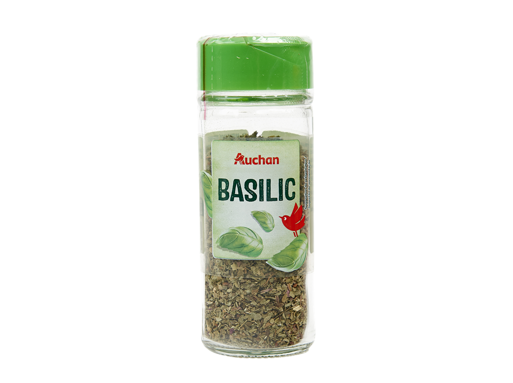 Manjericão Picado Auchan Desidratado Frasco 12 G Auchan