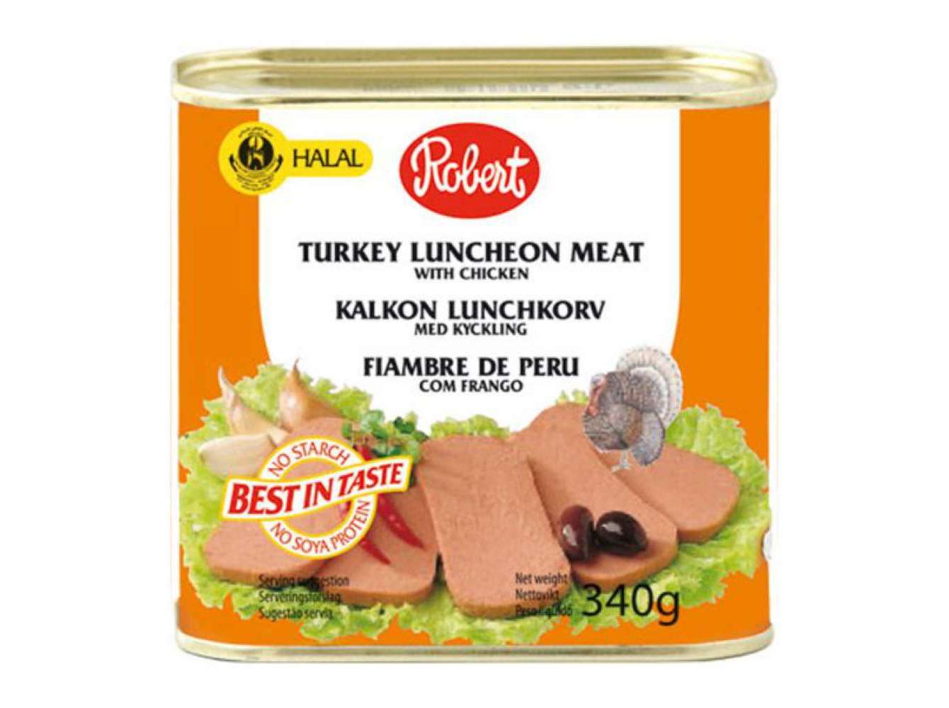 Lanche De Peru Robert Halal 340g Robert