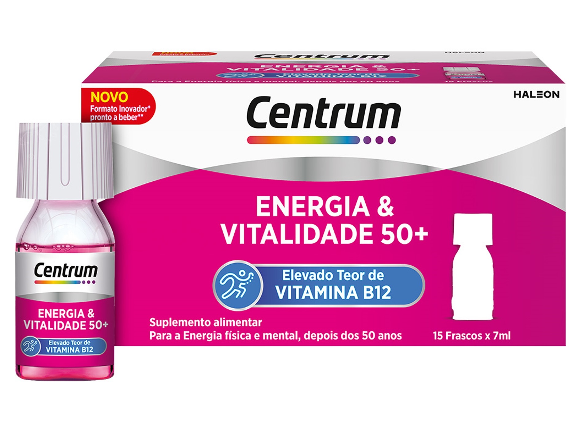 Suplemento centrum energia&vitalidade 50+ 7mlx15