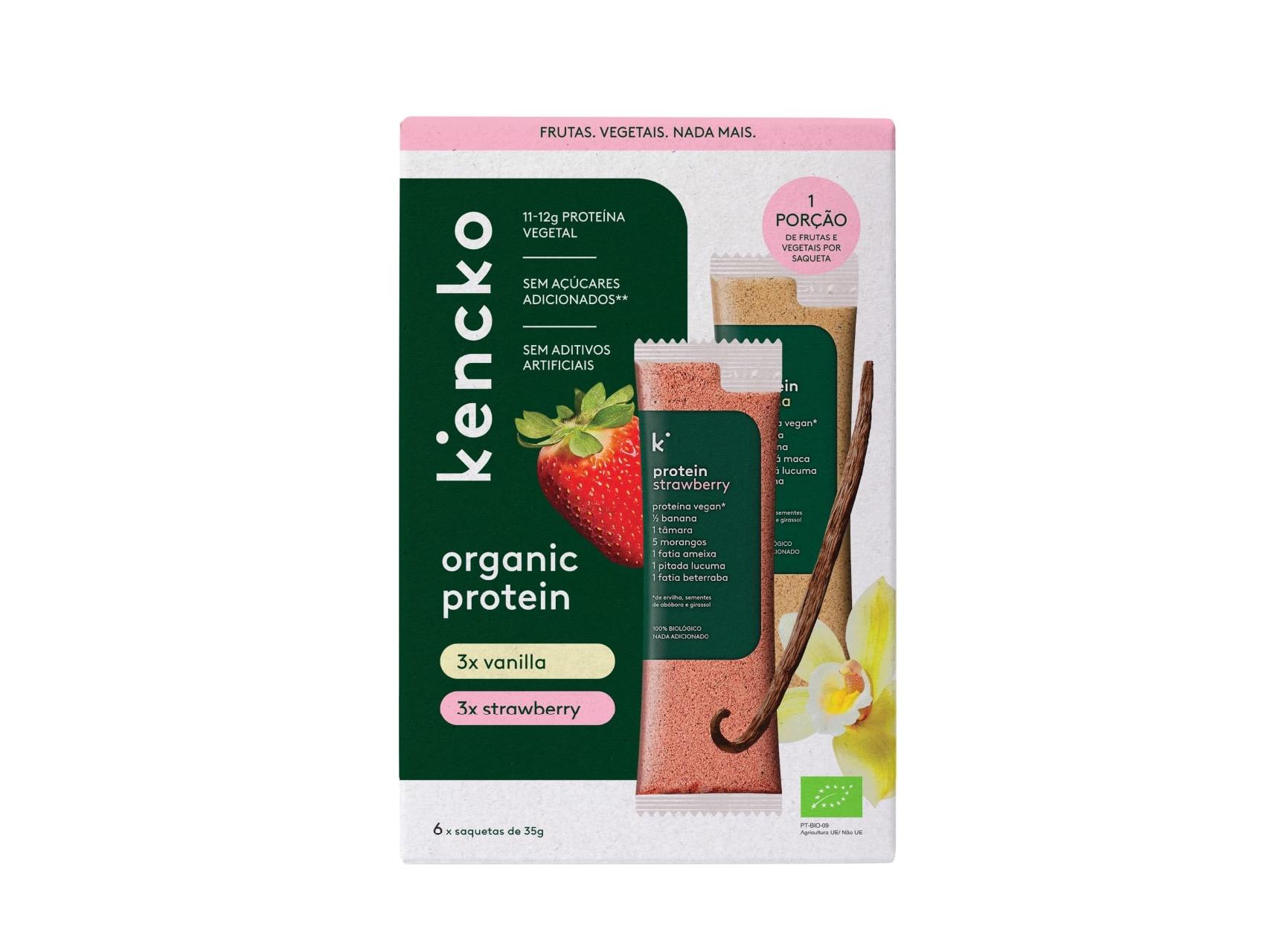 Batido Kencko Prot Vegan Mor. E Baun. 6x35g