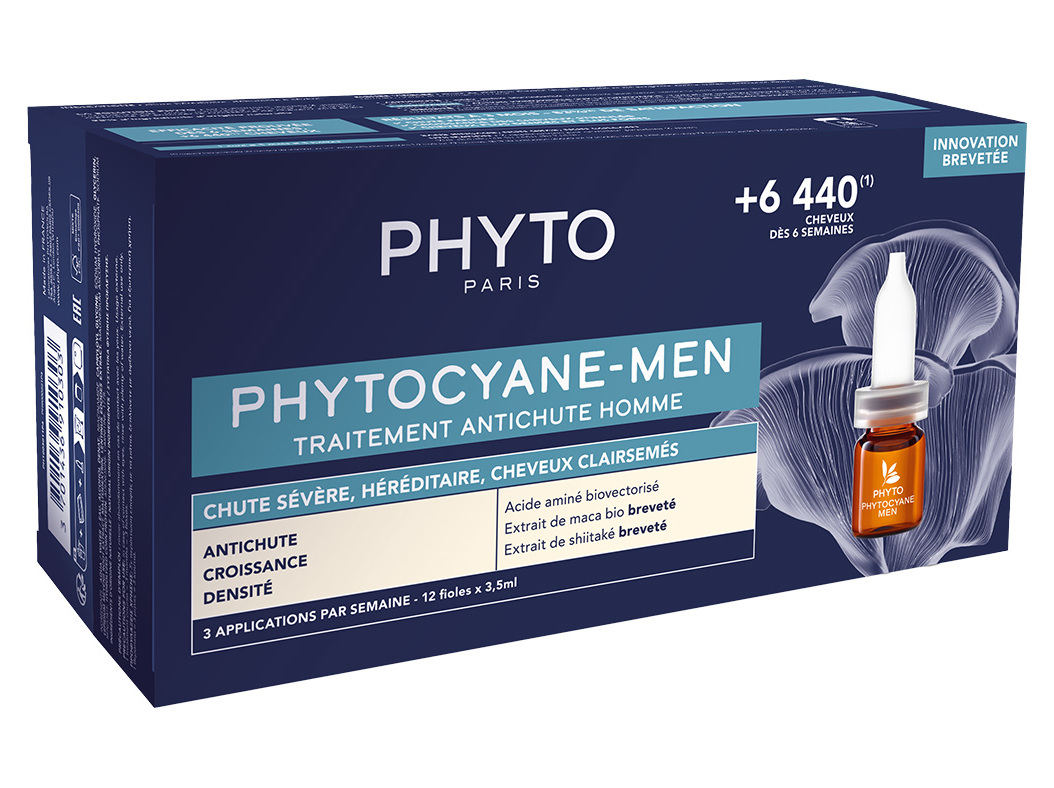 Ampolas phyto phytocyane men progre 12x3.5ml
