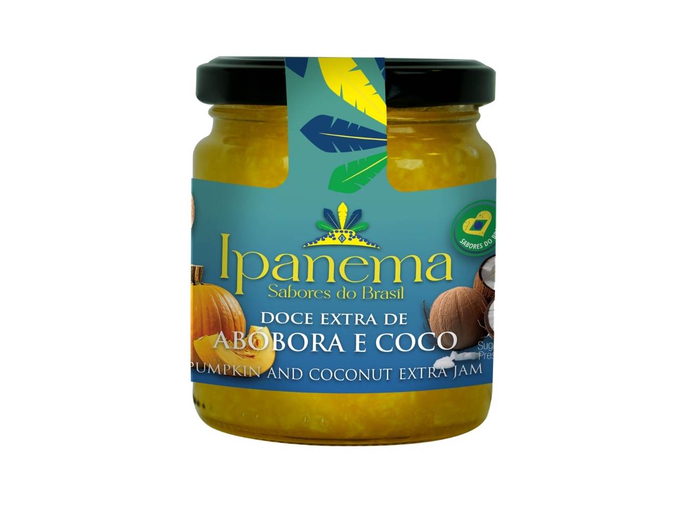 Doce Ipanema Abãbora E Coco 250 G Ipanema