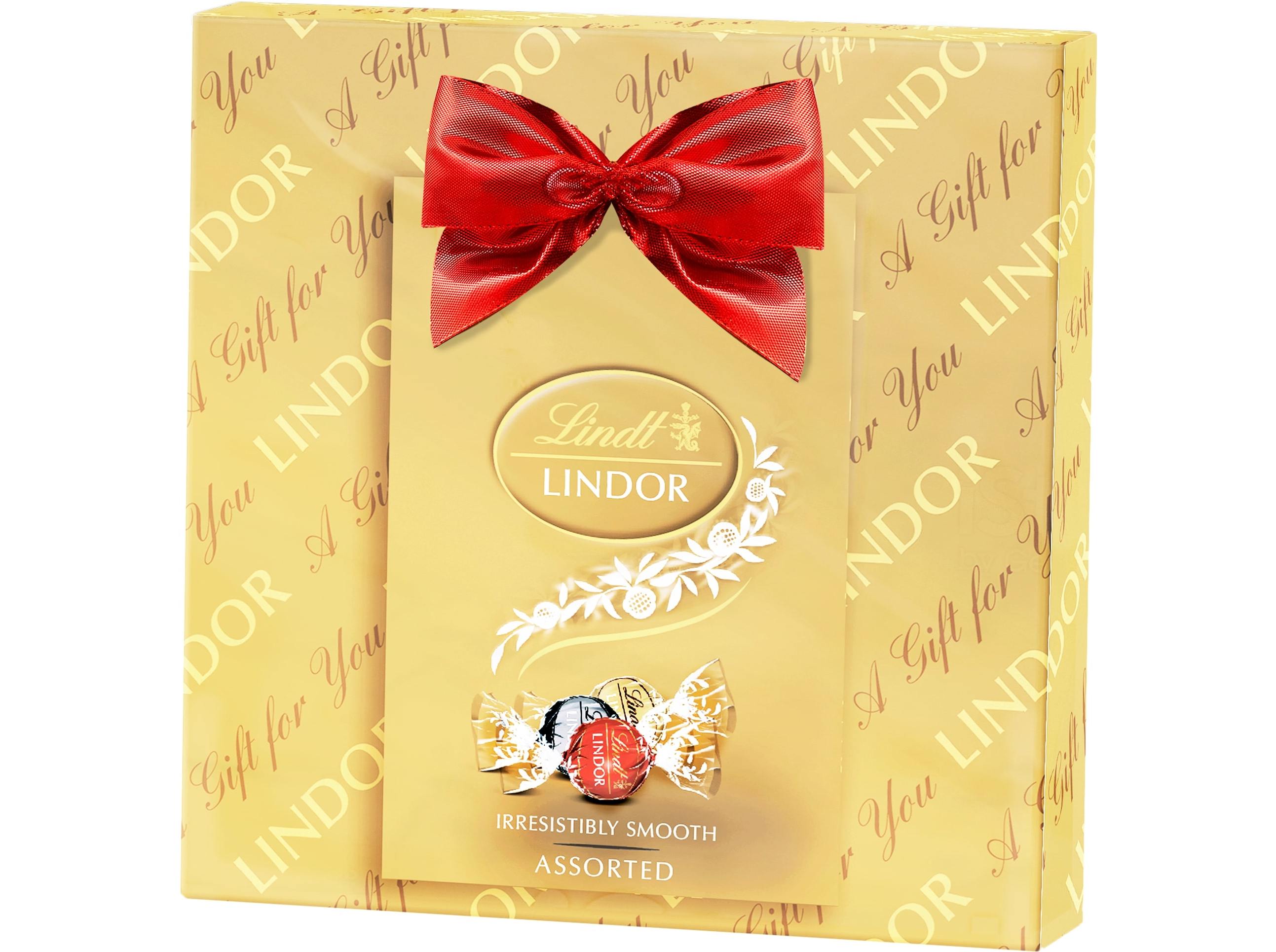 Bombons Lindor Lindt Wrapped Box Sortido 287g