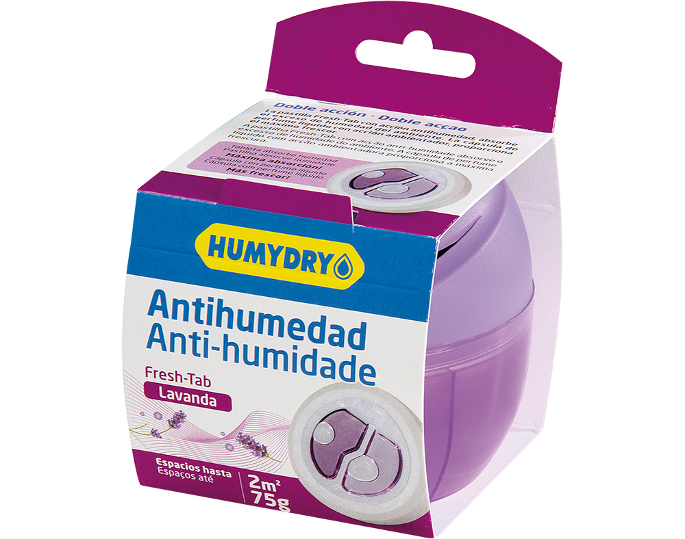 Desumidificador humydry duplo lavanda 75g