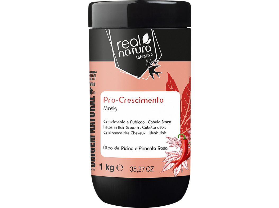 Máscara sem sal real natura pro-crescimento 1kg