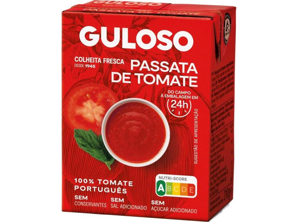 Molho Passata Tomate Guloso 210g