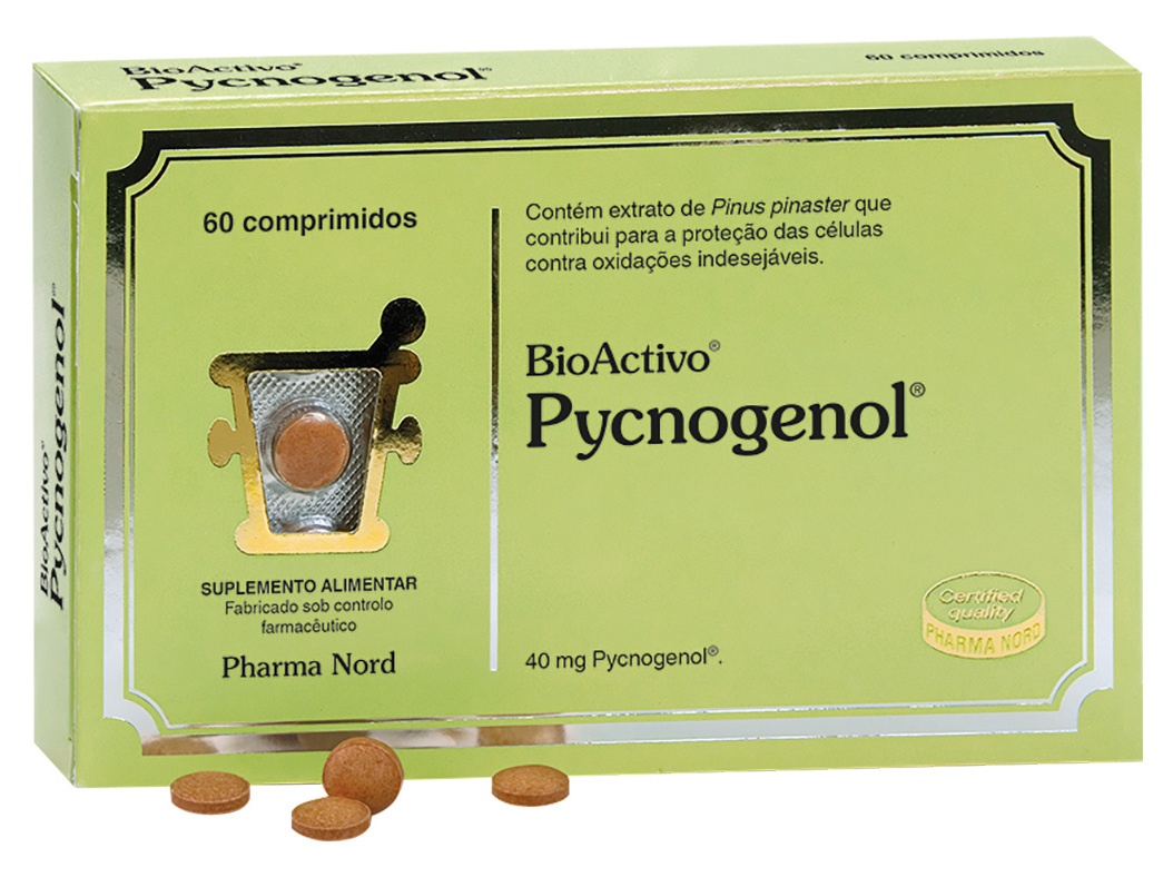 Suplemento Bioactivo Pycnogenol 60 Comp Bioactivo