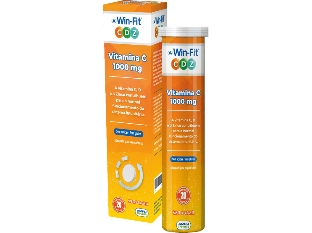 Suplemento Win-fit Vitamina C D Z 20comp