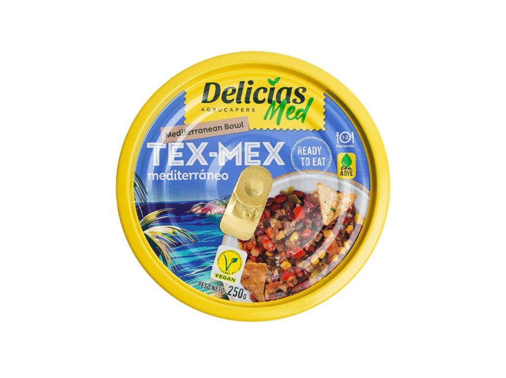 Tex-mex Delicias Med Mediterrânico 250g Delicias Med