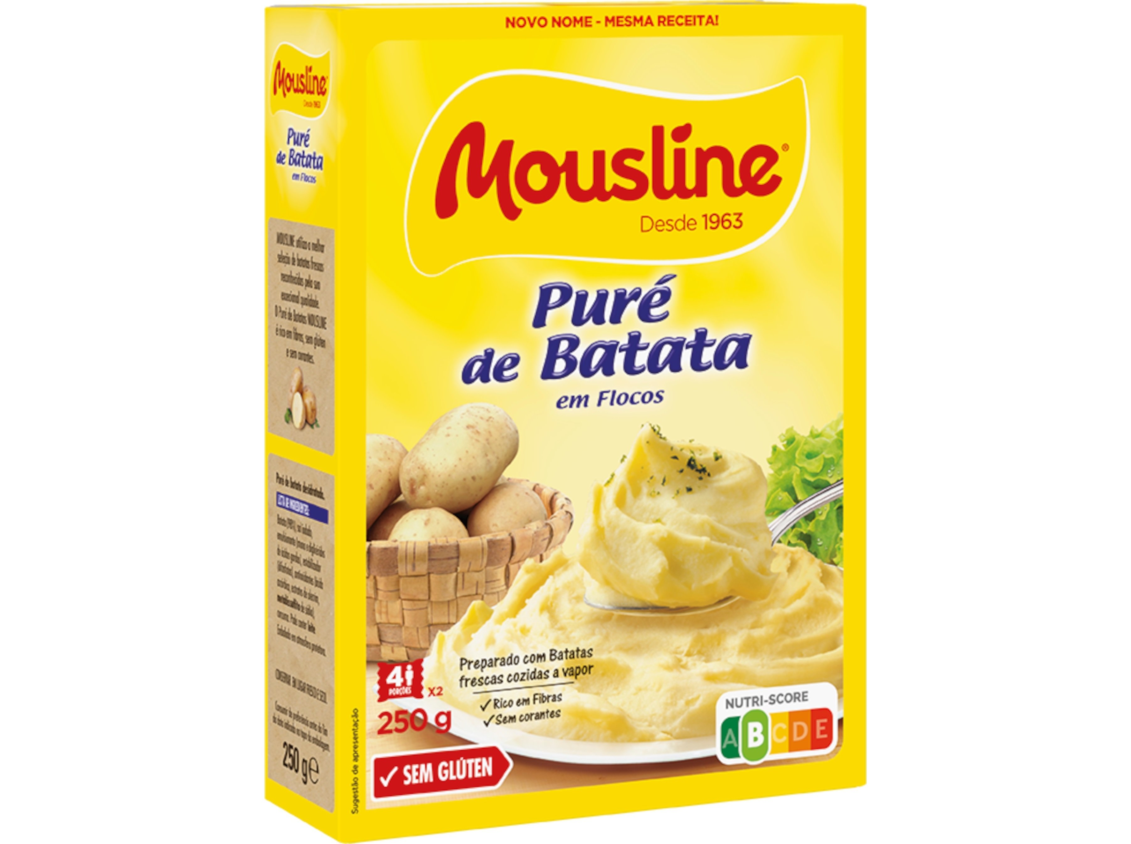 Puré De Batata Mouseline 250g Mousline