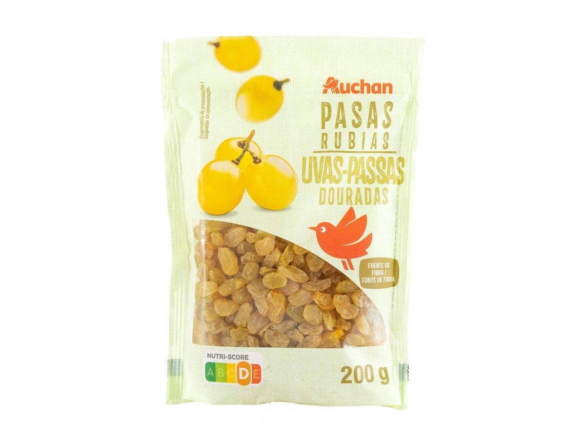 Passas Uva Douradas Auchan 200 G Auchan