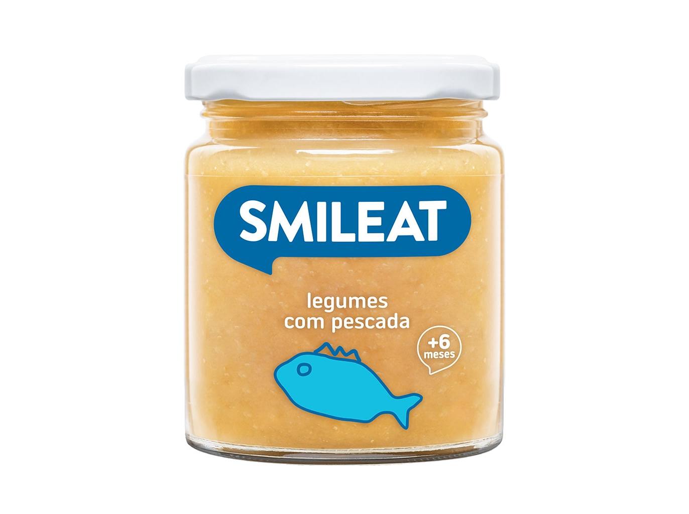 Refeições smileat bio pescada legumes 230gr