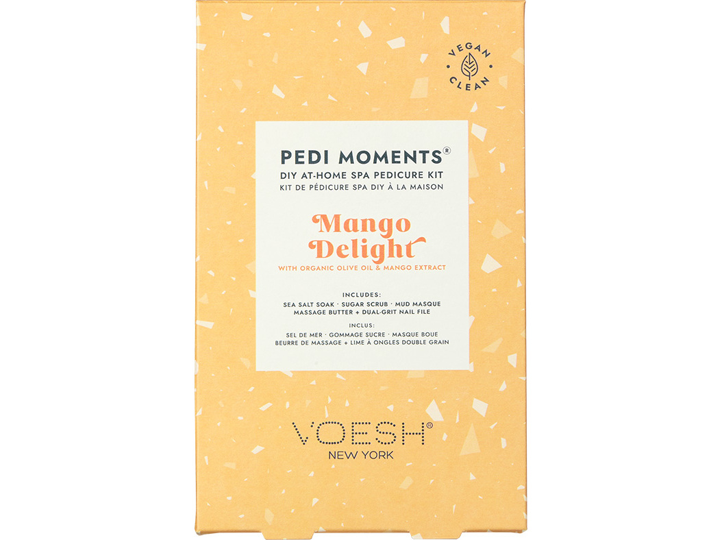 Kit Pedicure Voesh Ny Pedi Moments Mango + Lima