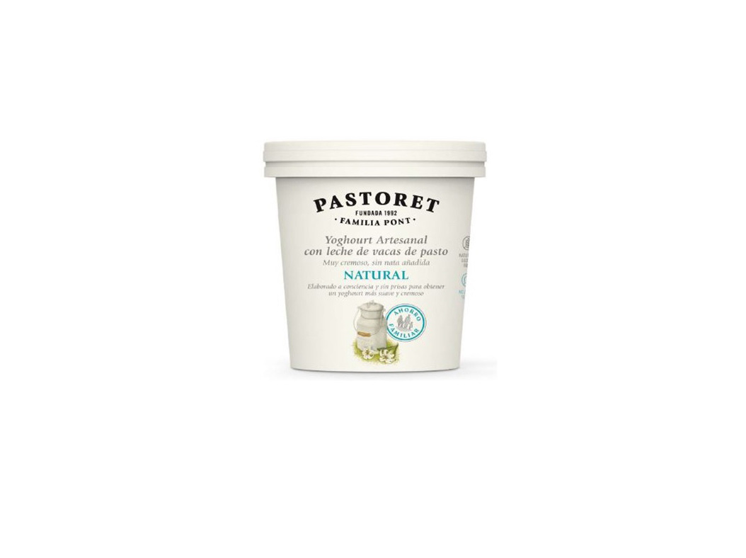 Iogurte Natural Pastoret Artesanal 900gr Pastoret