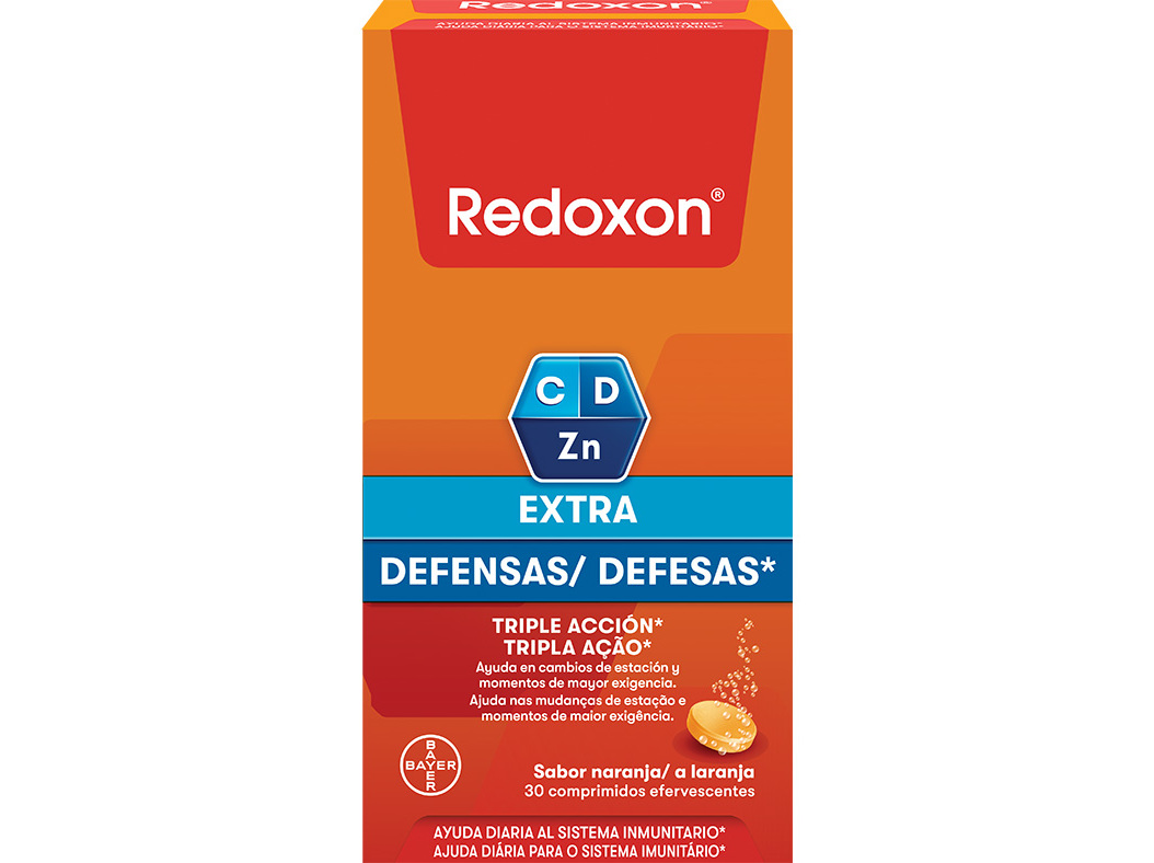 Suplemento Redoxon Extra Defesas 30 Comp