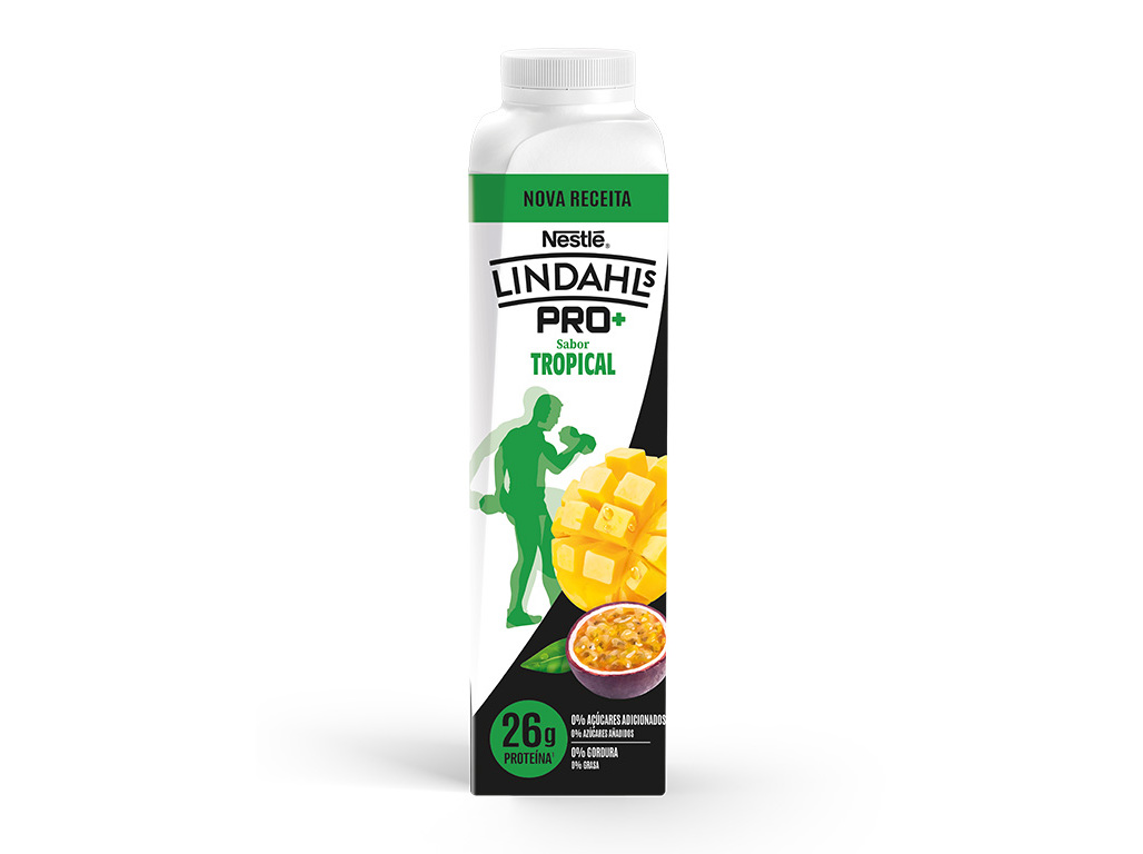 Iogurte Liquido Lindahls Tropical 330ml