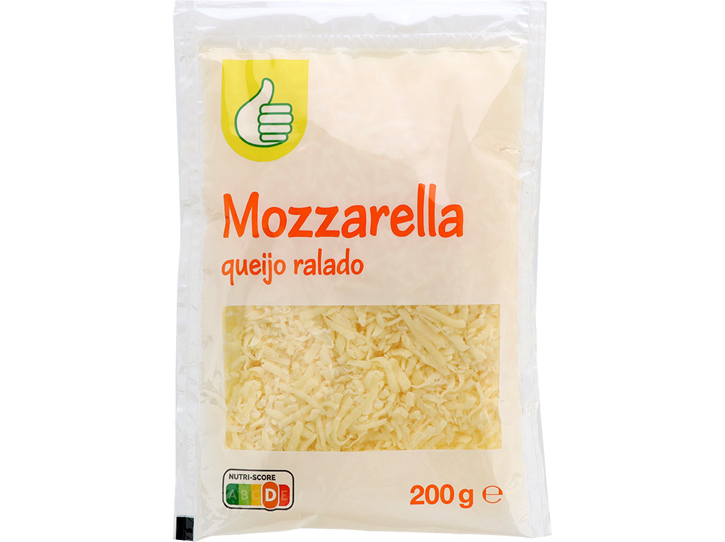 Queijo Mozarella Polegar Ralado 200 G Polegar