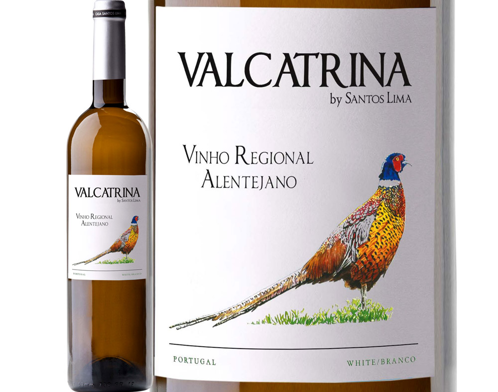 Vinho branco valcatrina alentejo 0.75l