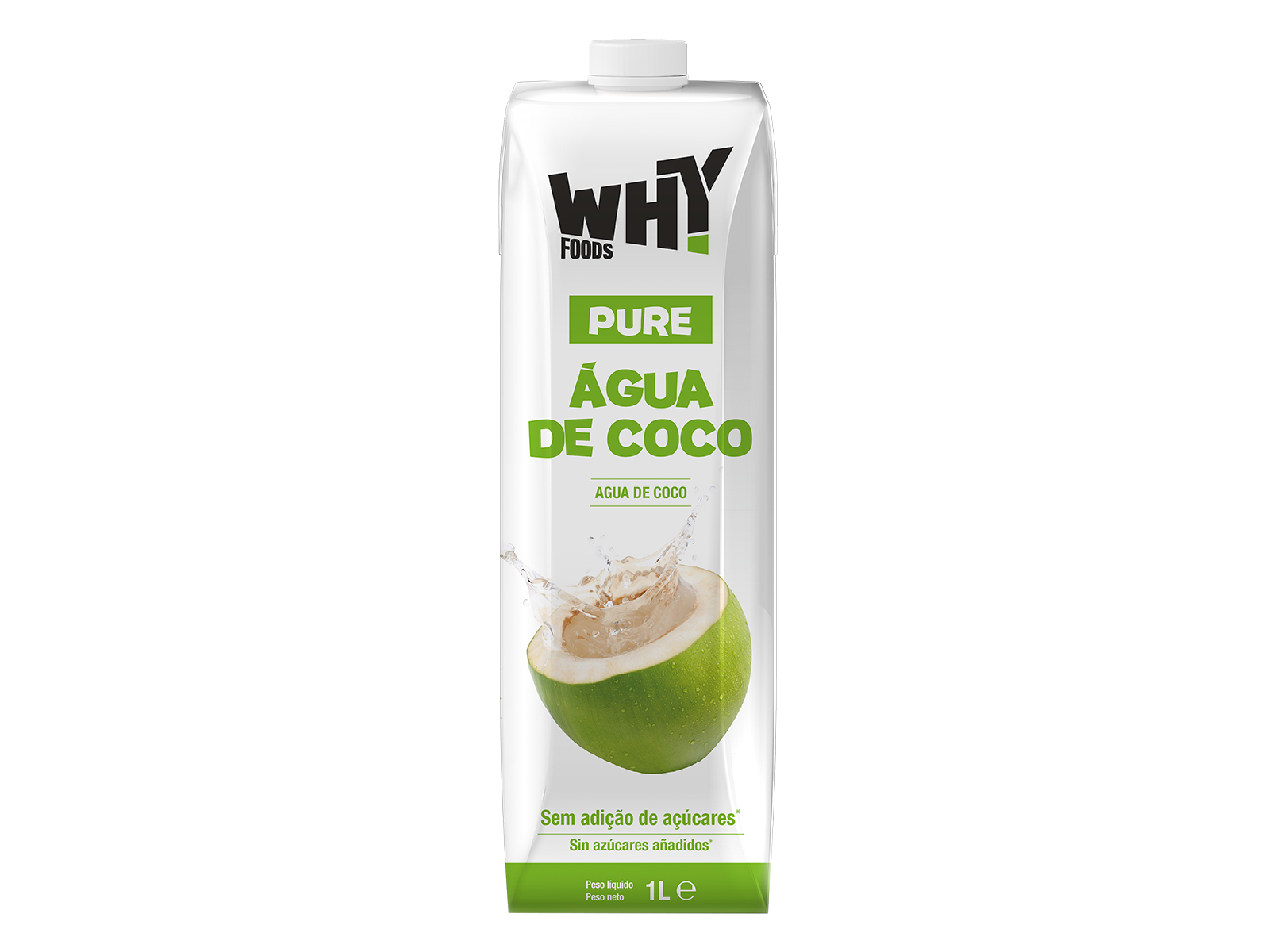 Água De Coco Why Foods 1l Why Foods