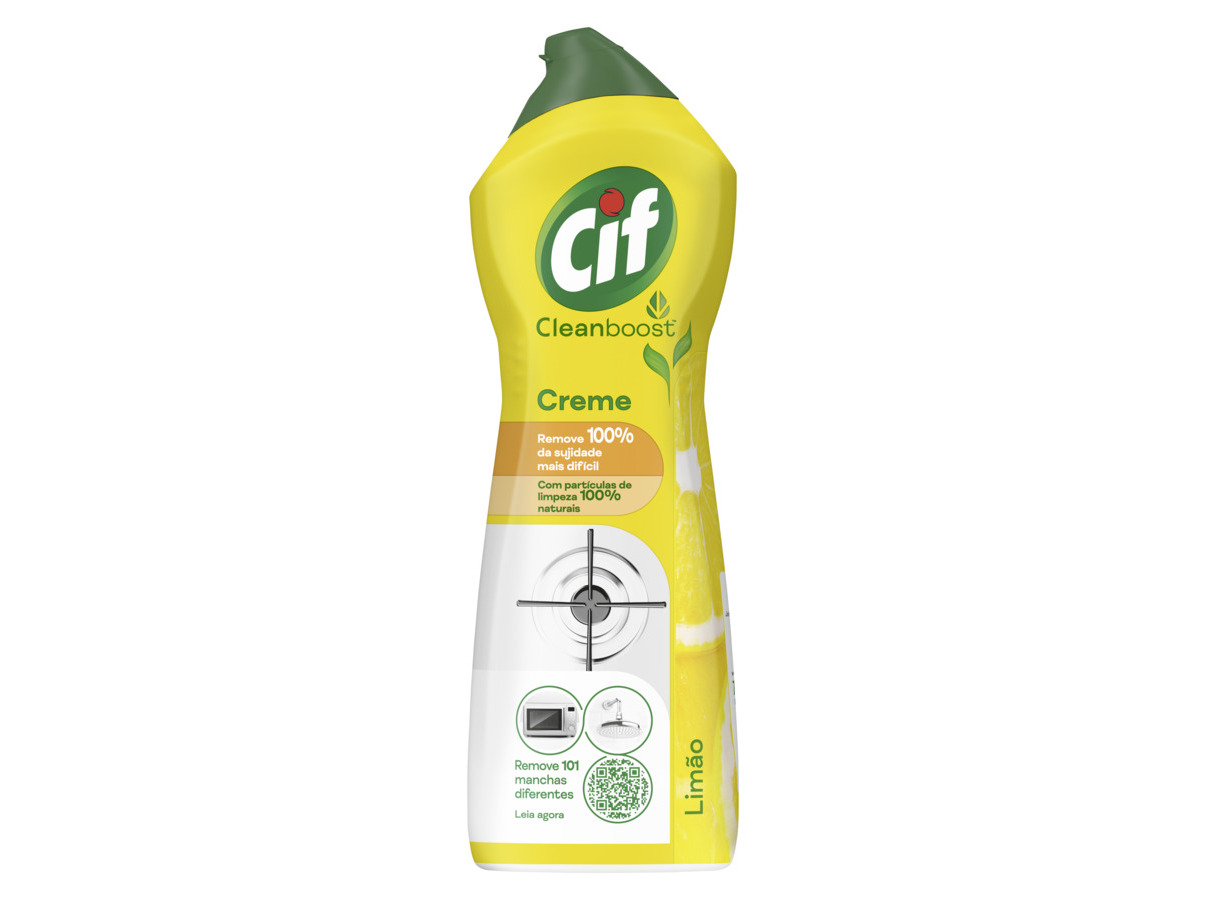 Creme cif limpeza limão 700ml
