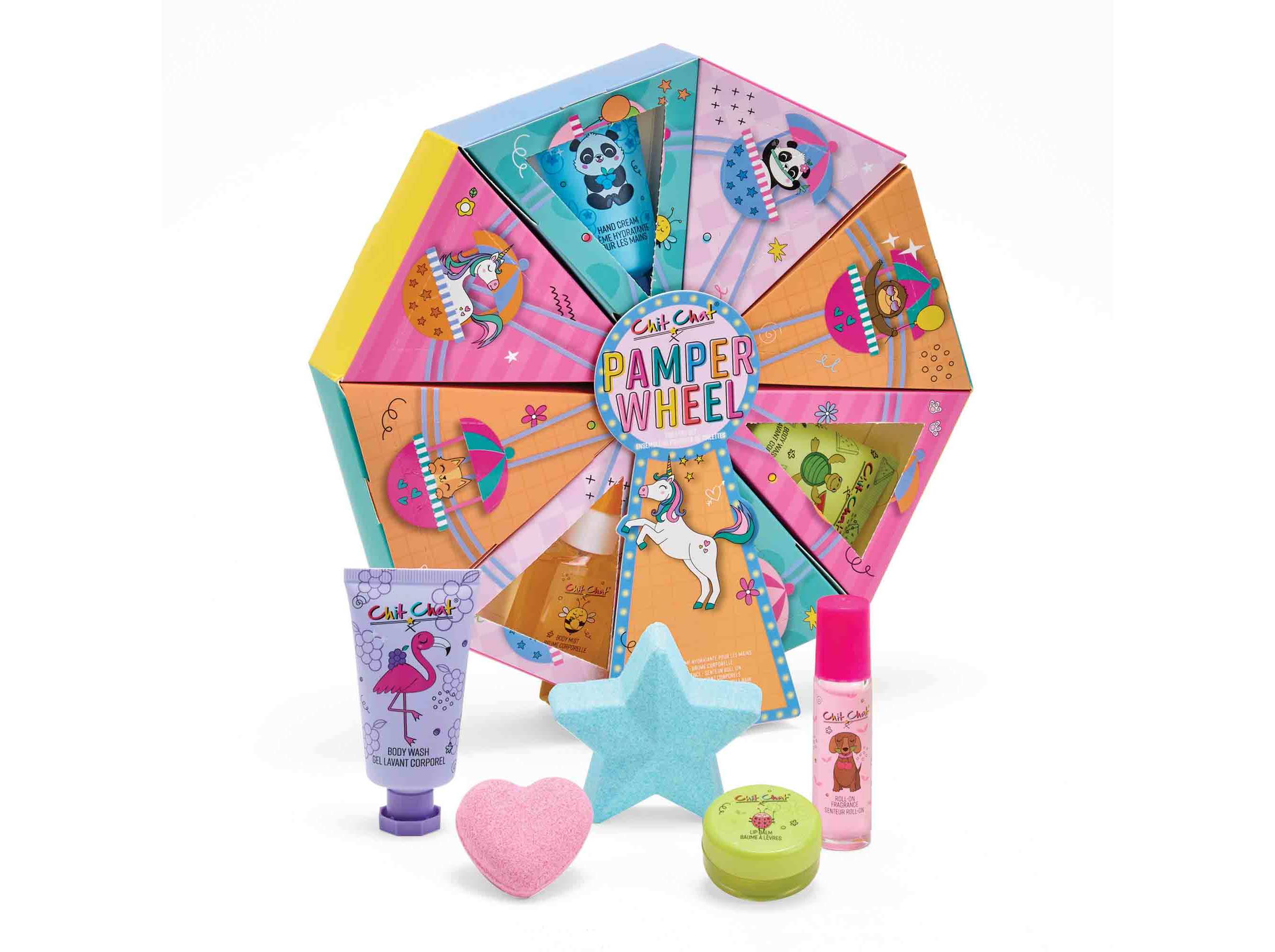 Conjunto Chit Chat Pamper Wheel Und