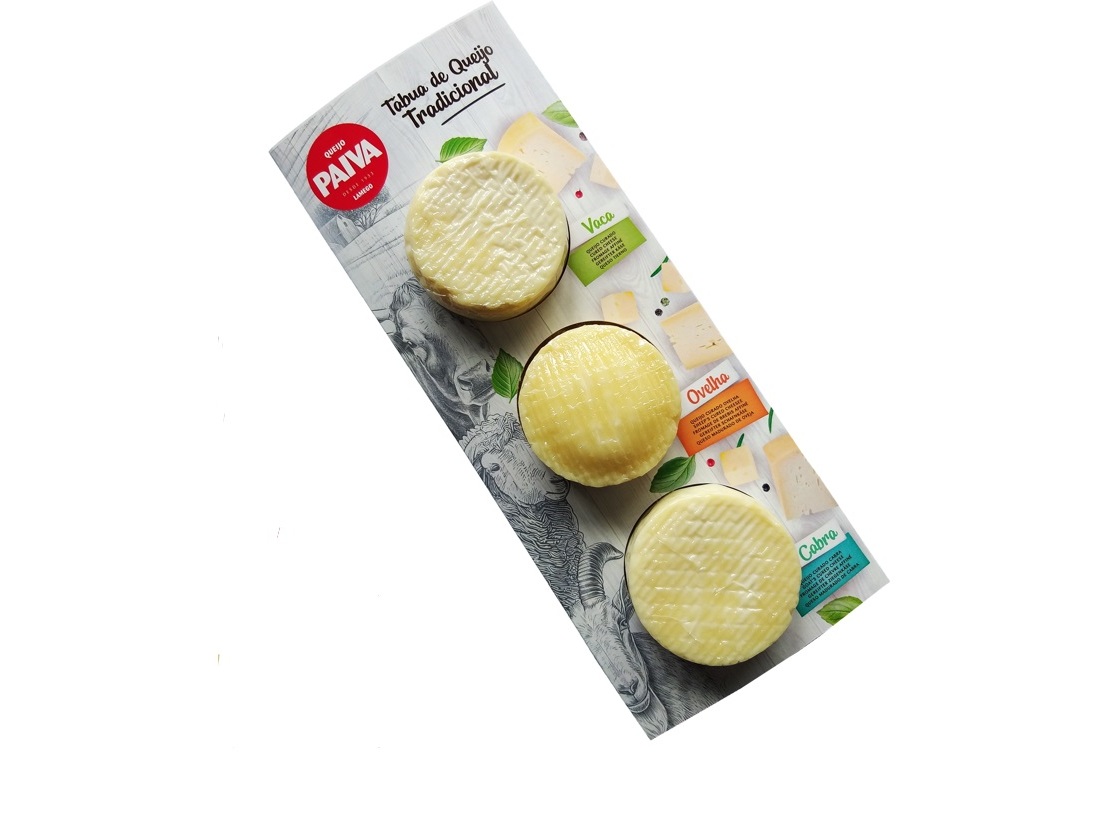 Tabua de queijos mistura paiva 3x80g