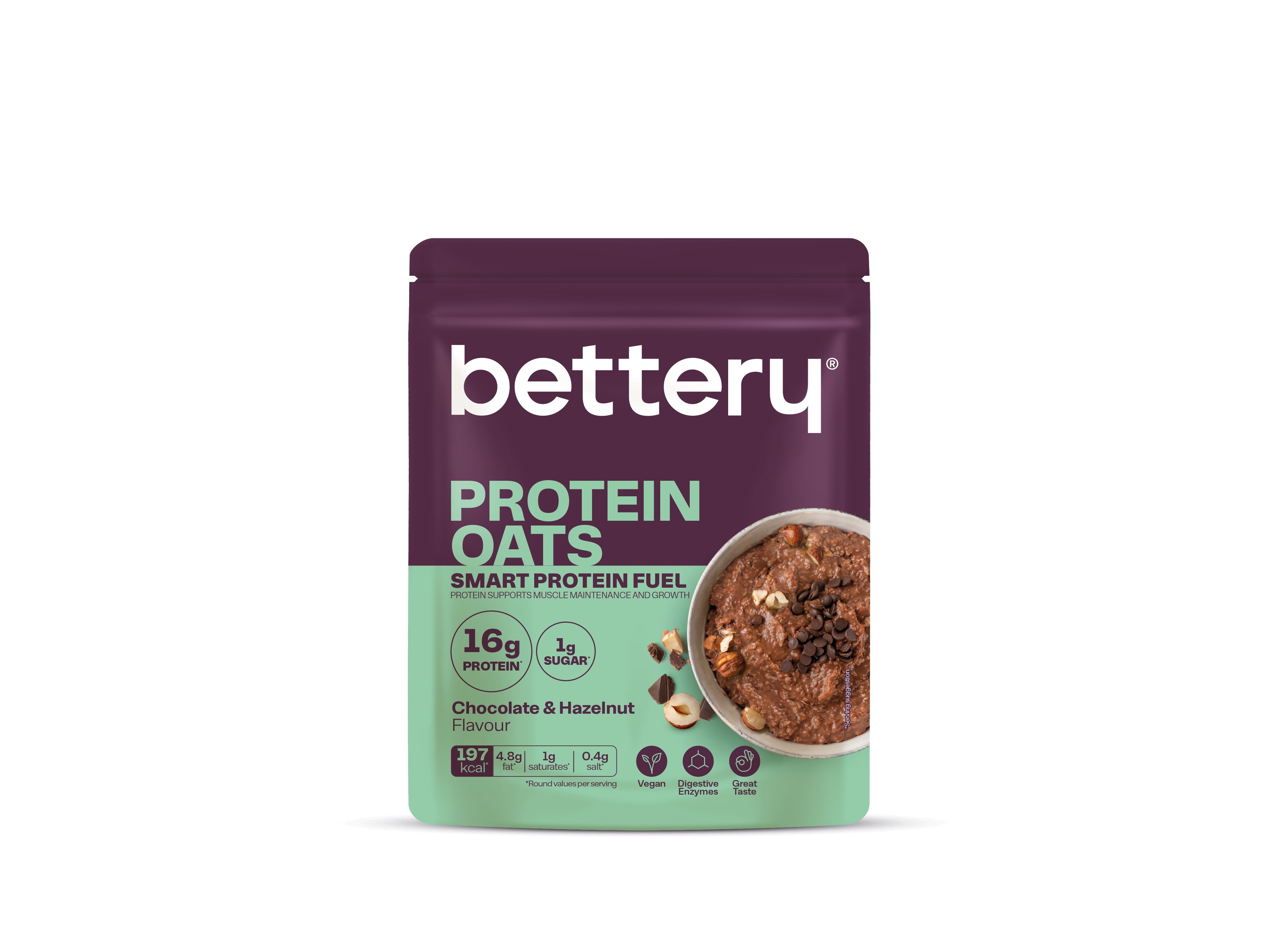 Aveia bettery proteina choco e avelã 300gr