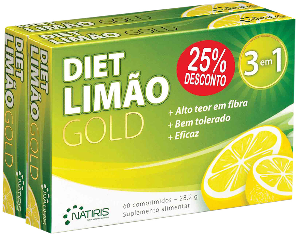 Suplemento Dietlimão Gold Pack Duo 120 Comprimidos