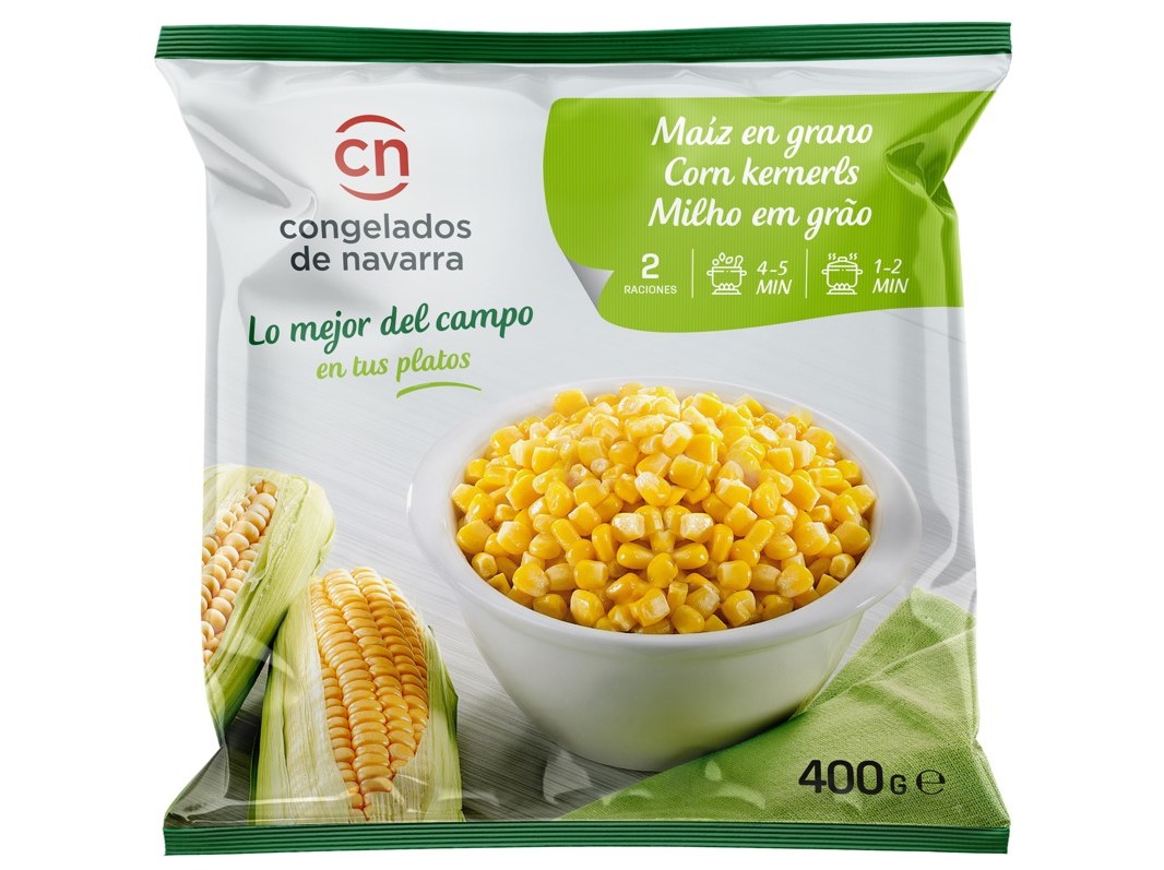 Milho Doce Congelados Navarra Em Grão 400g Congelados Navarra