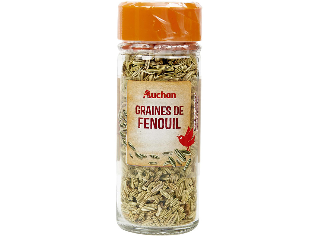 Sementes de funcho auchan em frasco 30g