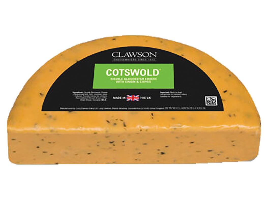 Queijo Clawson Cheddar Cebola E Cebolinho Kg Clawson