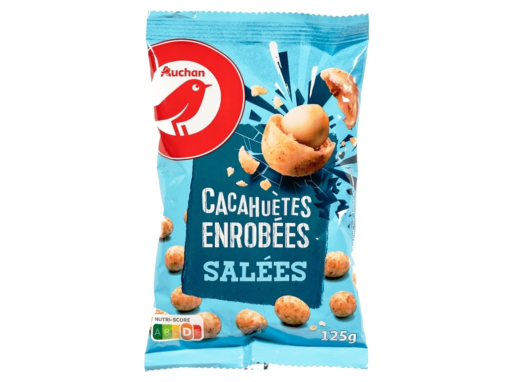 Amendoins Cobertos Auchan Salgados 125 G Auchan