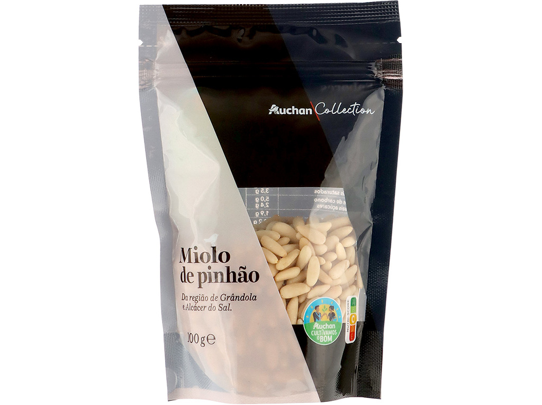 Miolo De Pinhão Português Auchan Collection Cultivamos O Bom 100g Auchan