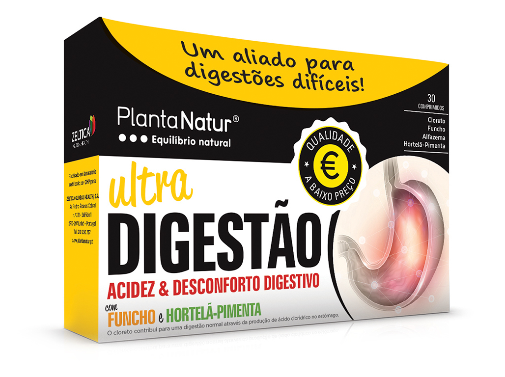 Suplemento Plantanatur Digestao 30 Comp Plantanatur
