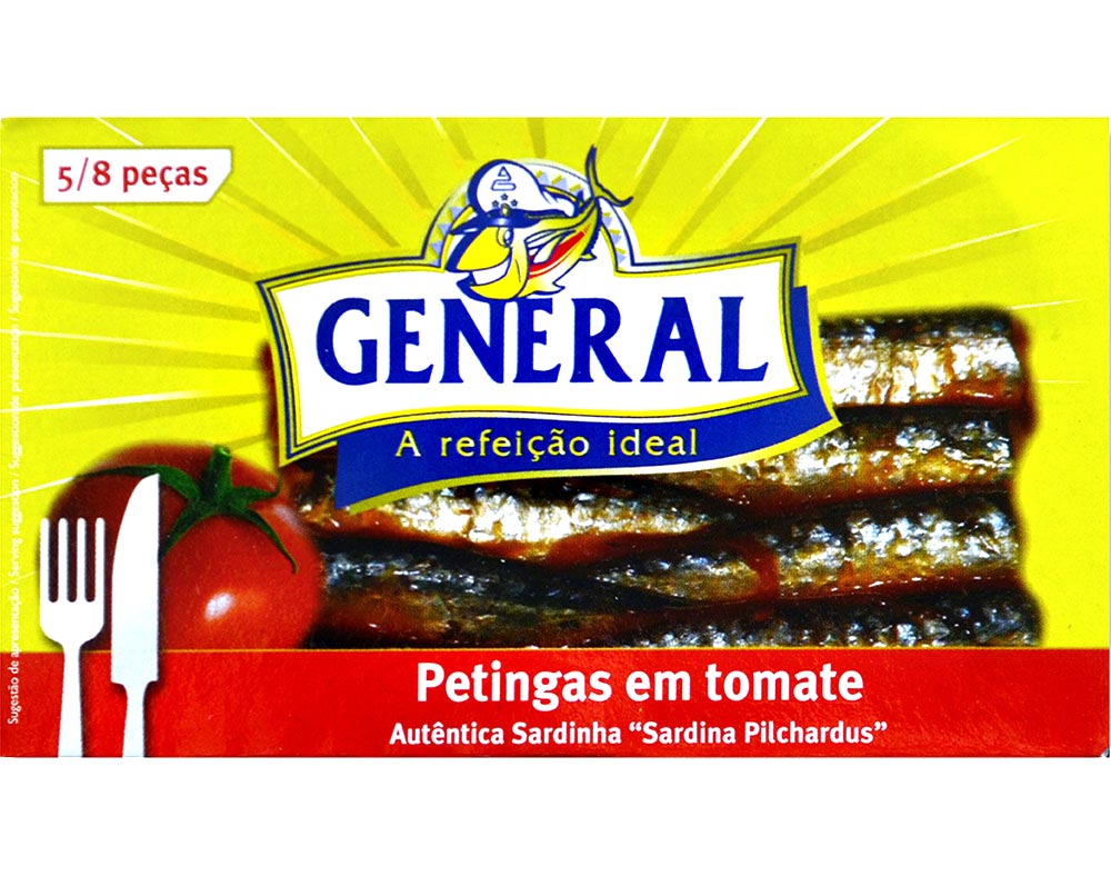 Petinga General Em Molho De Tomate 90g General