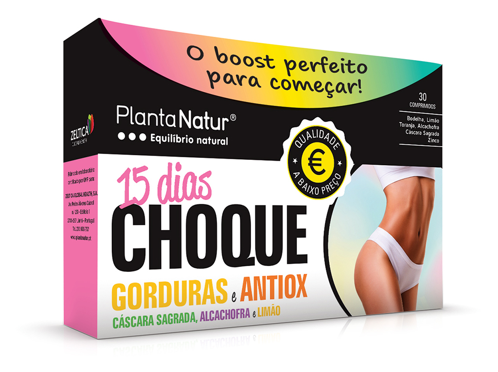 Suplemento Plantanatur Choque 15 Dias 30 Comp Plantanatur