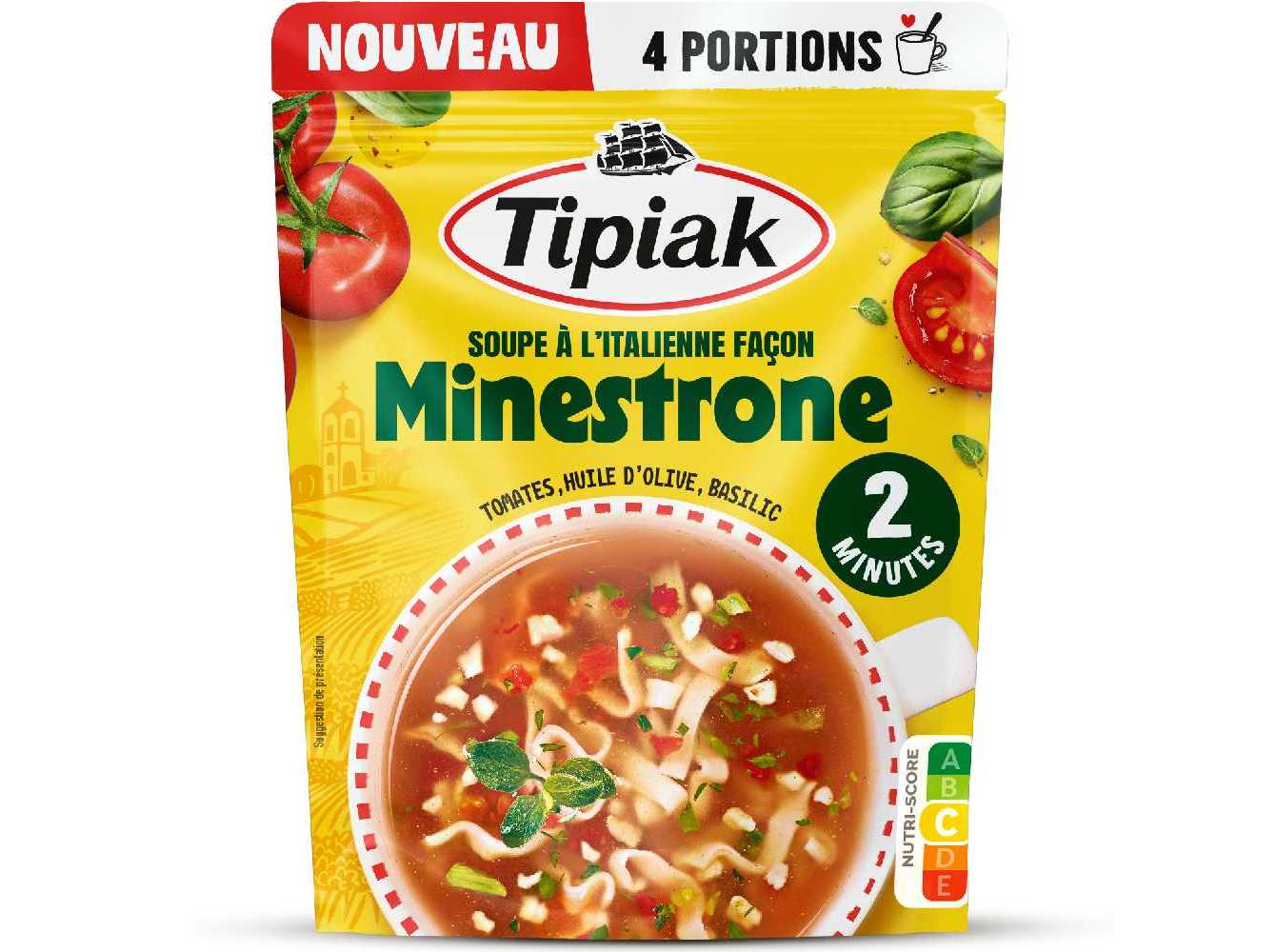 Sopa Instantânea Tipiak Minestrone 100g Tipiak