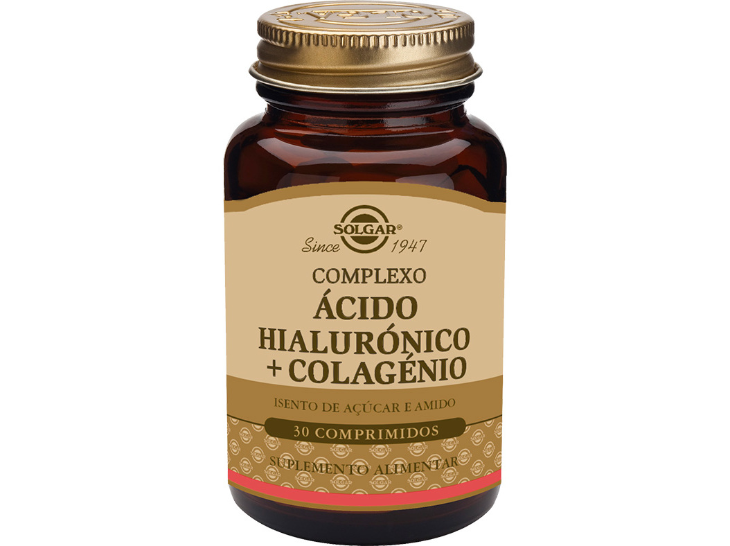 Suplemento Solgar Hyalur Acid+colagenio 30un Solgar
