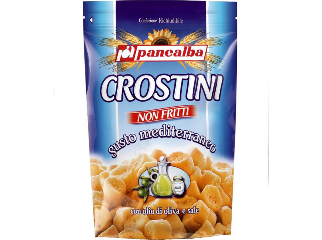 Crostini Panealba Mediterrâneo 100g Panealba