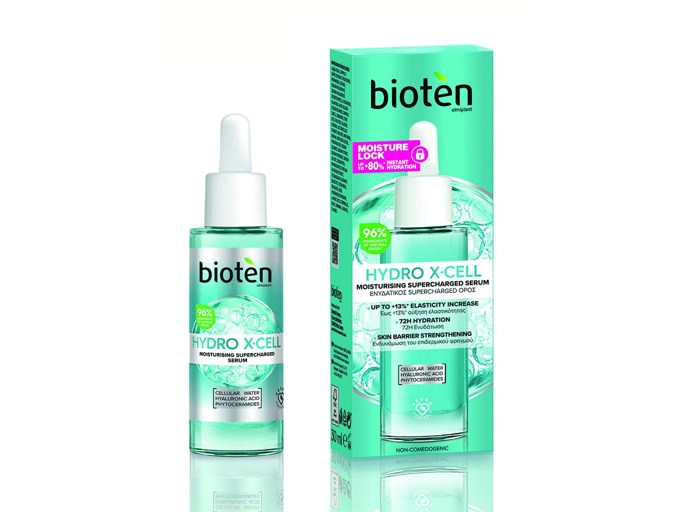 Sérum de rosto bioten supercharged hydro xcell 30 ml