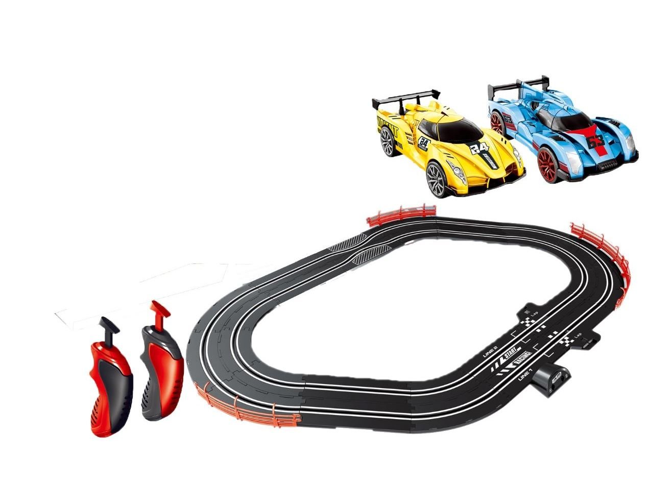 Pista Slot Top Turbo Speedracer 1:83 240cm