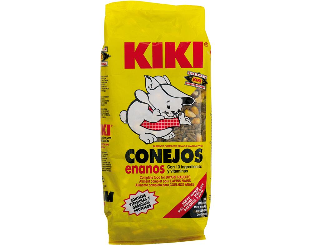 Mistura para coelho anão kiki 800g