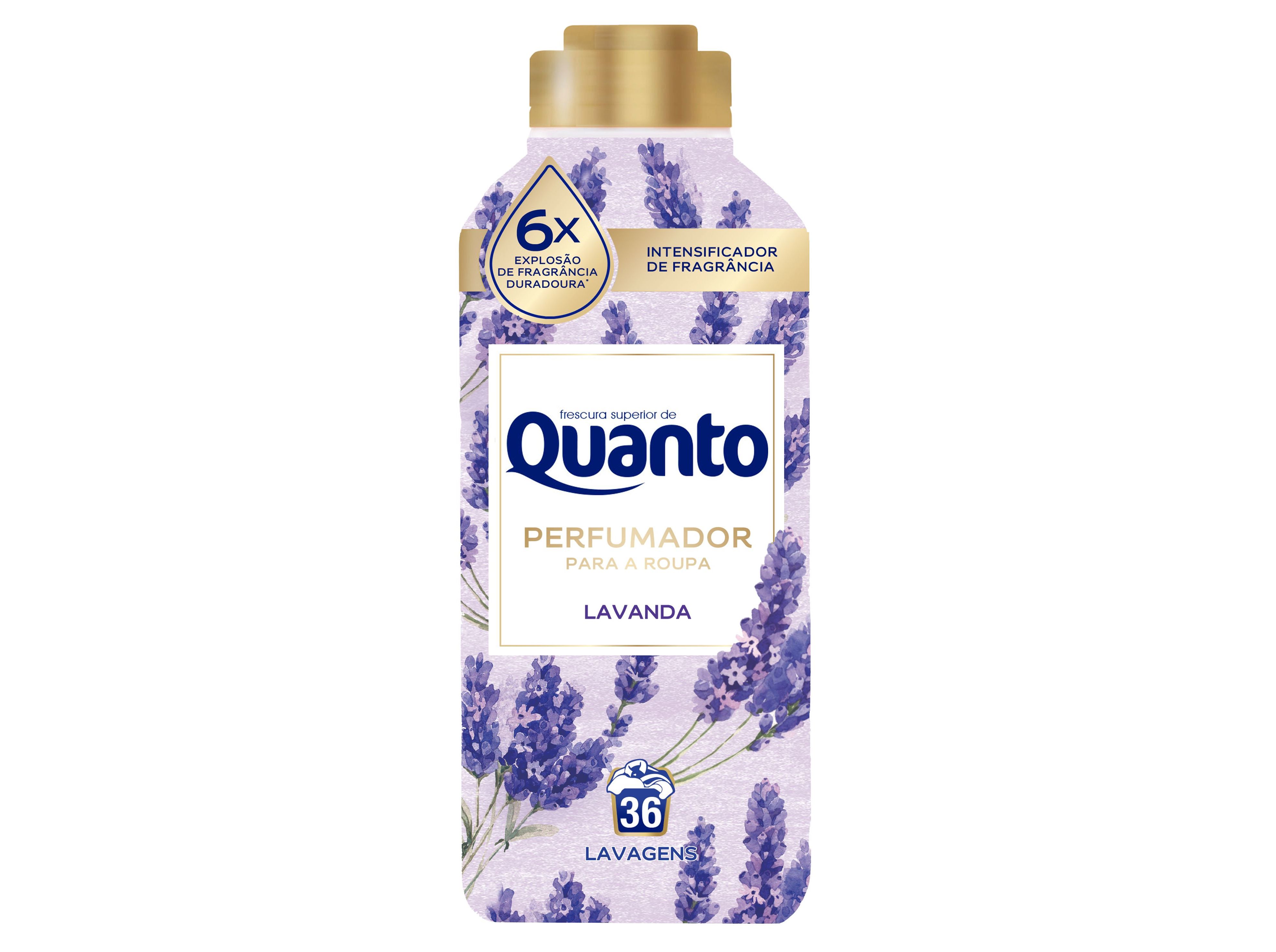 Intensificador perfume líquido quanto lavanda 36 doses