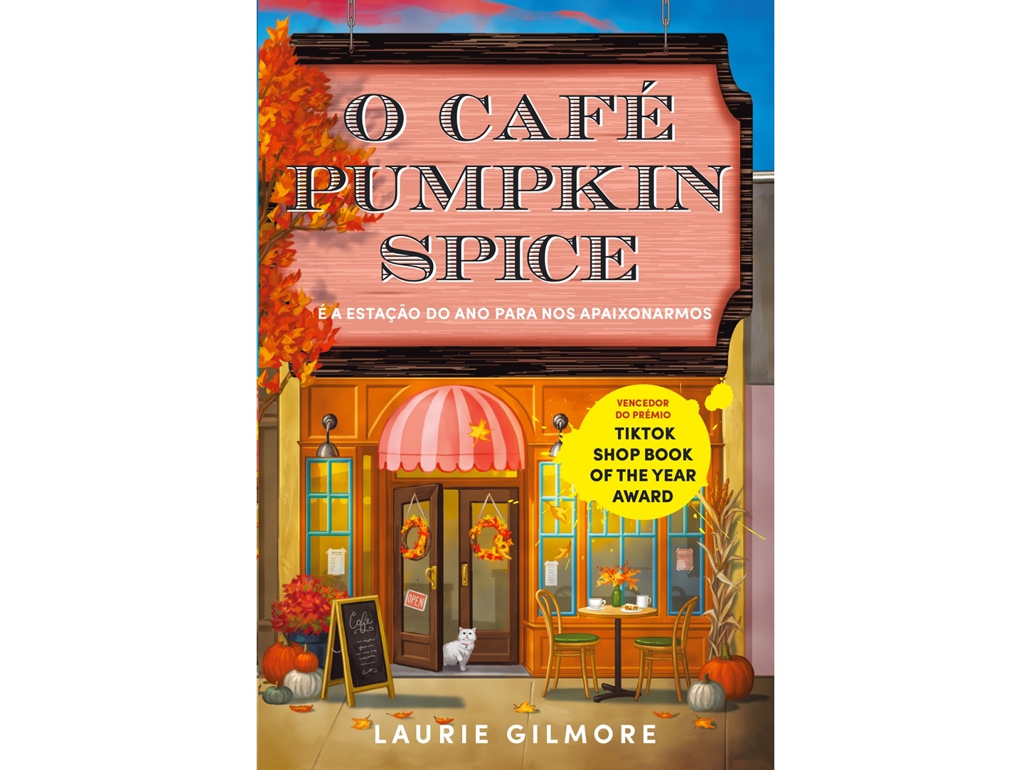 Livro O Café Pumpkin Spice De Laurie Gilmore Auchan
